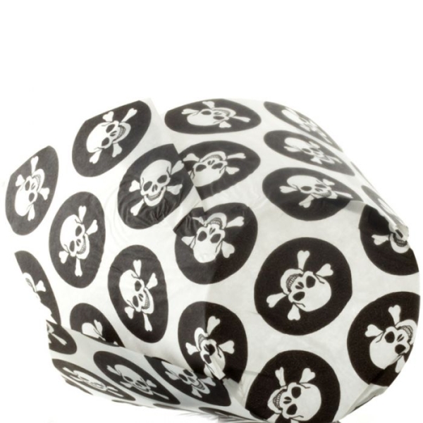 Tulip Cupcake Case - Skull & Cross Bones